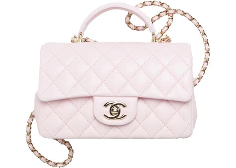 chanel light pink mini flap|Chanel mini flap sotheby's.